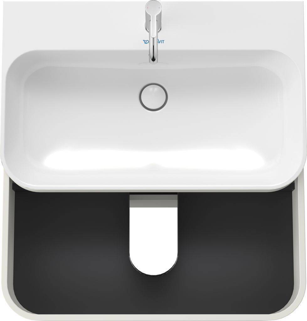 Happy D.2 Plus Möbelwaschtisch c-bonded mit Unterbau, wandhängend, 775 x 490mm