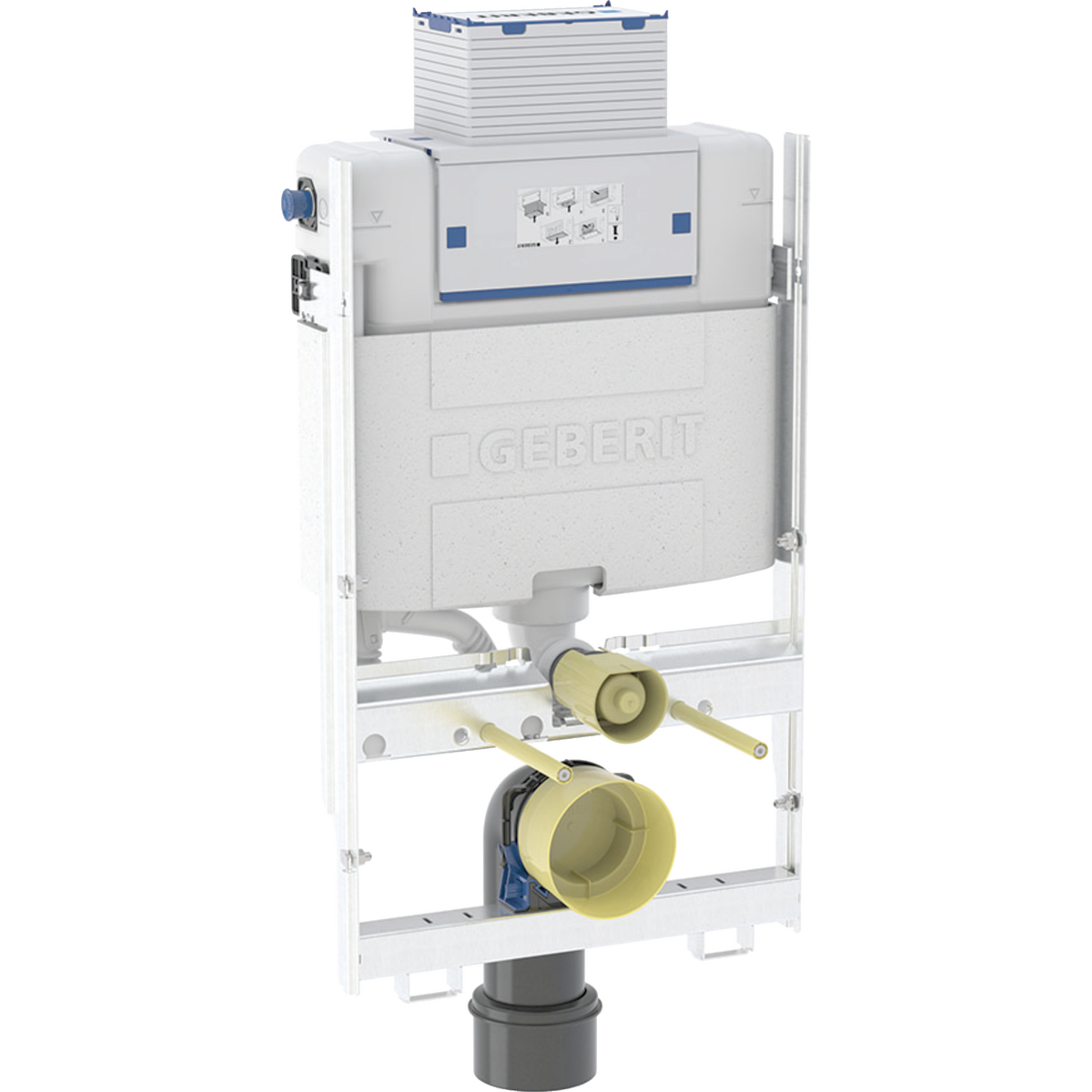 Geberit GIS-Element für Wand-WC, 82cm mit Omega Spülkasten