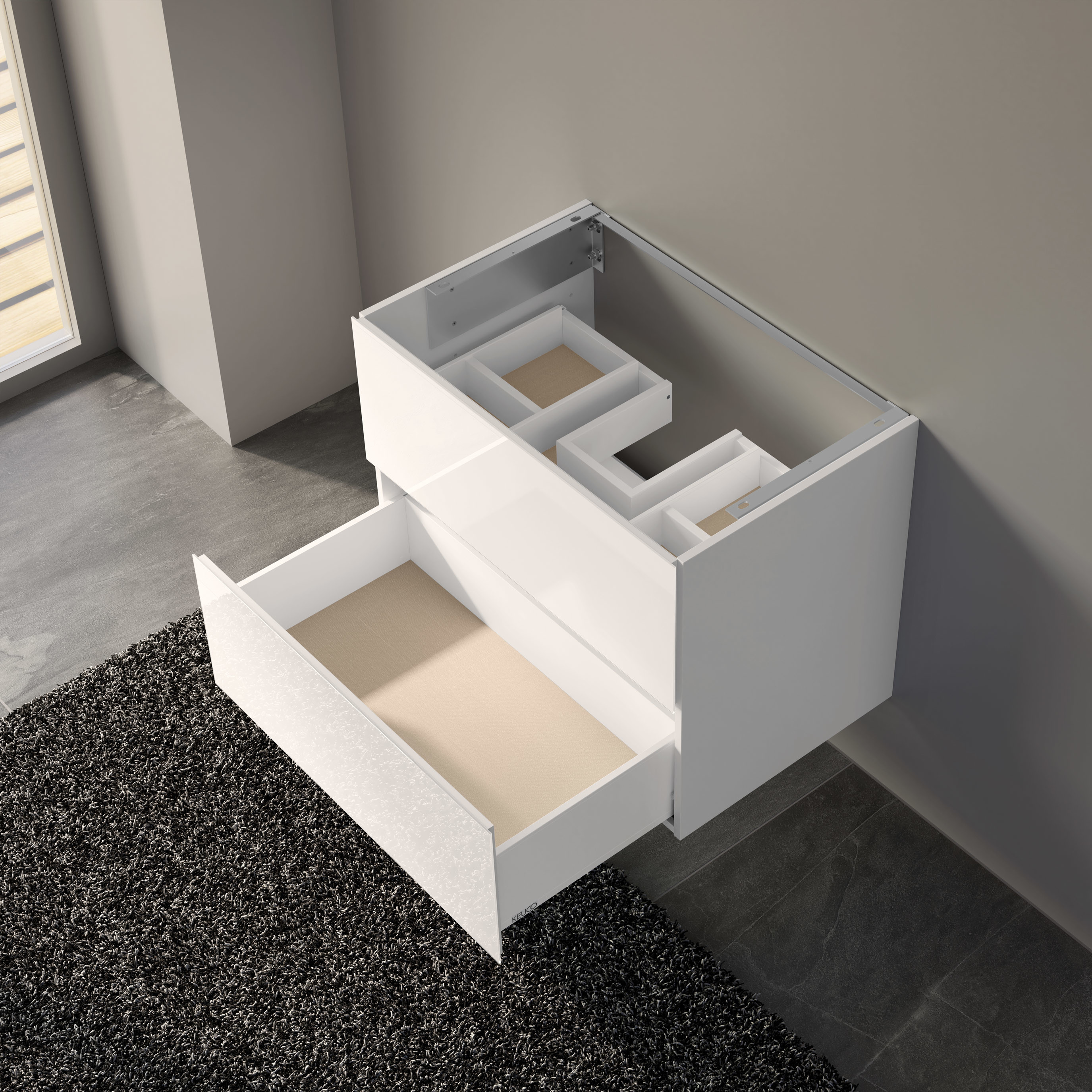 ALVEUM Badmöbelset 80cm