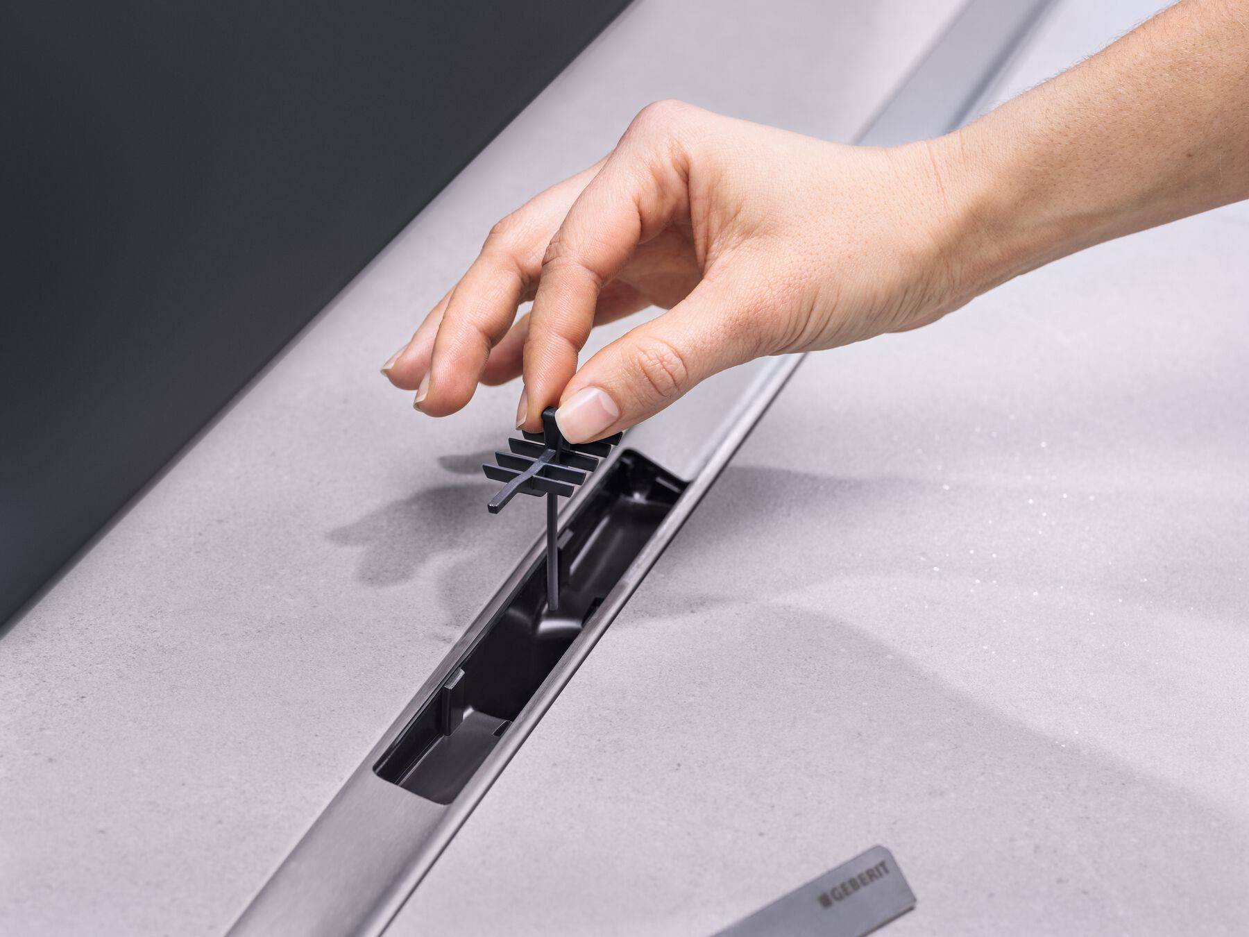 Cleanline 50 Duschrinne 30-130cm