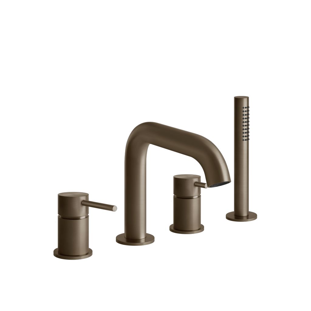 Gessi Wanne316 4-Loch-Wannenrand-Einhebelmischer