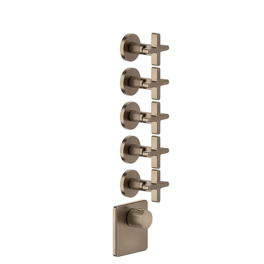 Gessi Inciso Hochleistungs-Thermostat mit 5 separaten Wegen