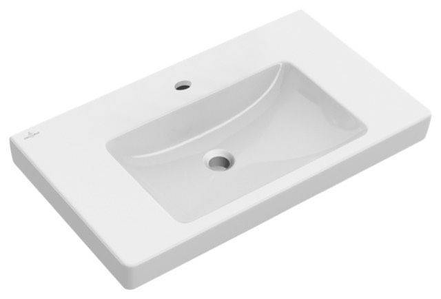 Subway 2.0 Schrankwaschtisch  800x470 Weiß Alpin CeramicPlus