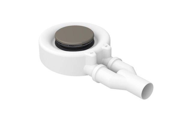 Ablaufgarnitur Scope mit Anti-Rutsch-Pro für glasierten Deckel