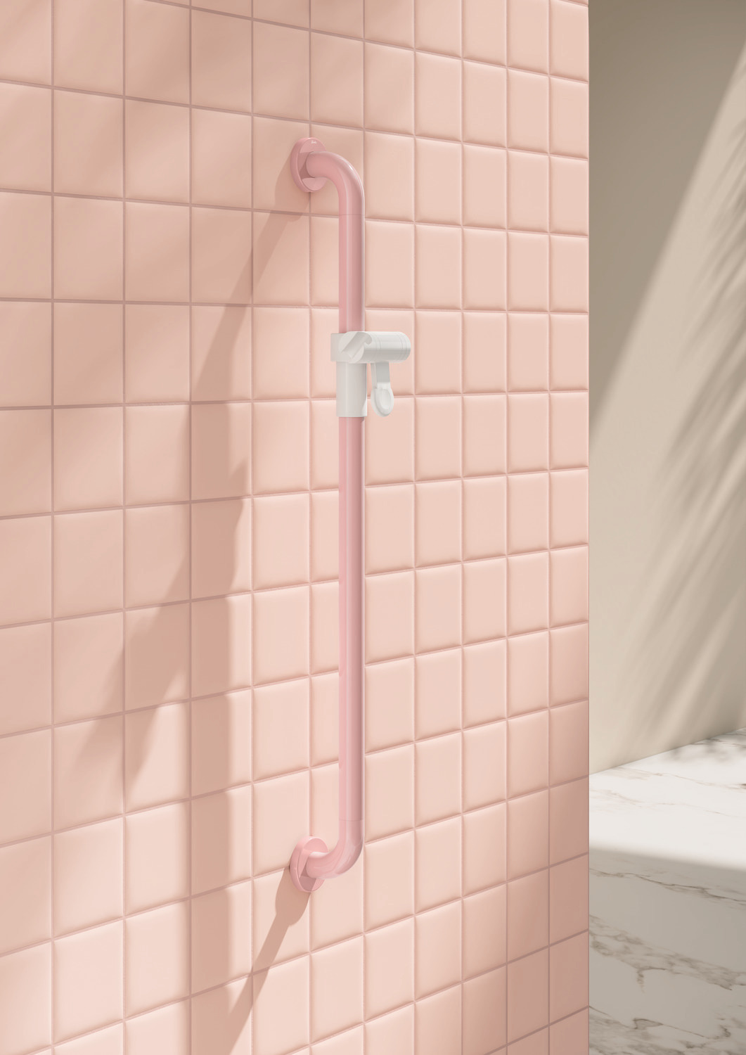 Barbie™ x HEWI shower holder bar