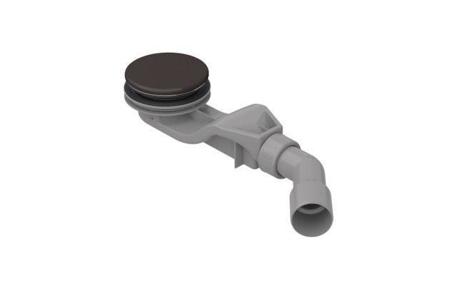 Ablaufgarnitur Solid 30 mit Anti-Rutsch-Pro für glasierten Deckel