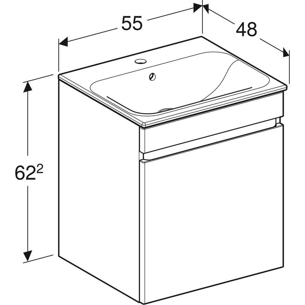 Renova Plan Bad-Möbelset 55cm