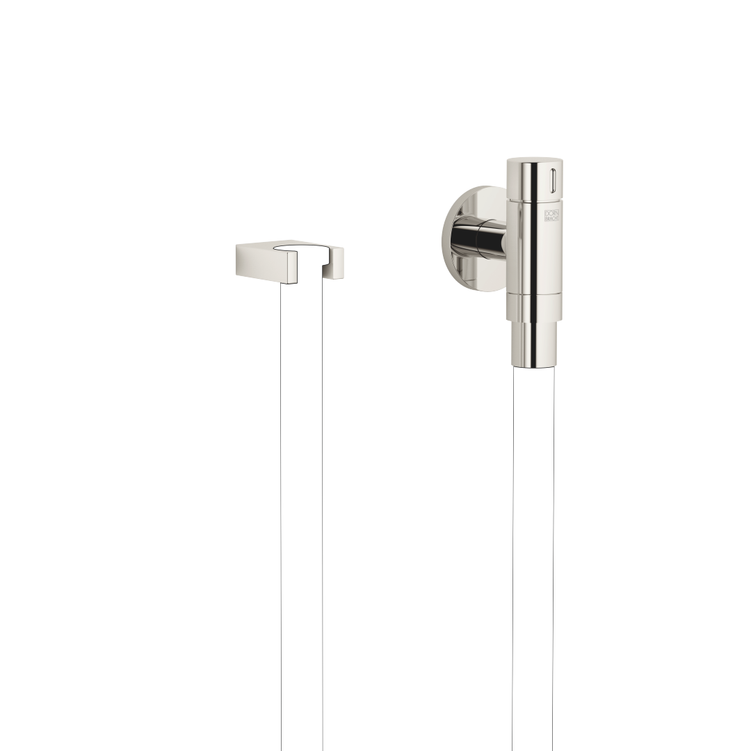 Dornbracht WATER TUBE Kneipp-Wandanschlussbogen mit Schlauchhalterung, mit Einzelrosette