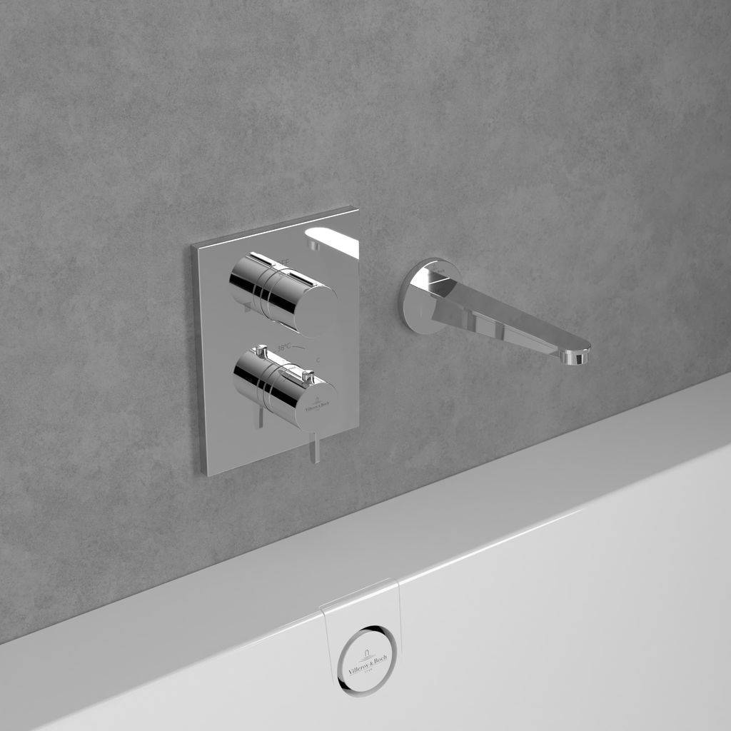 Conum Unterputz Thermostat mit Einwege-Mengenregulierung