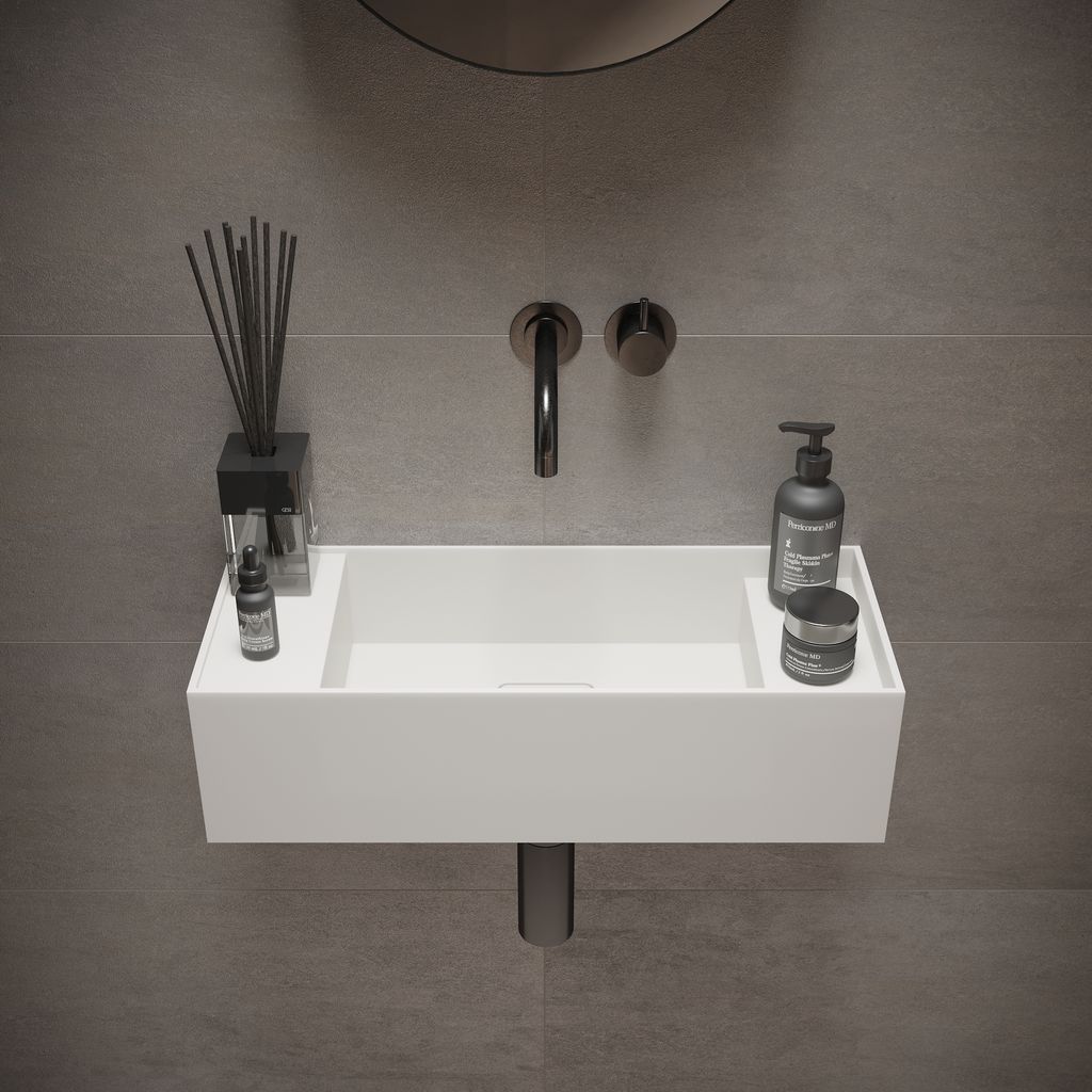 ideavit Wandwaschbecken Solidbliss-55