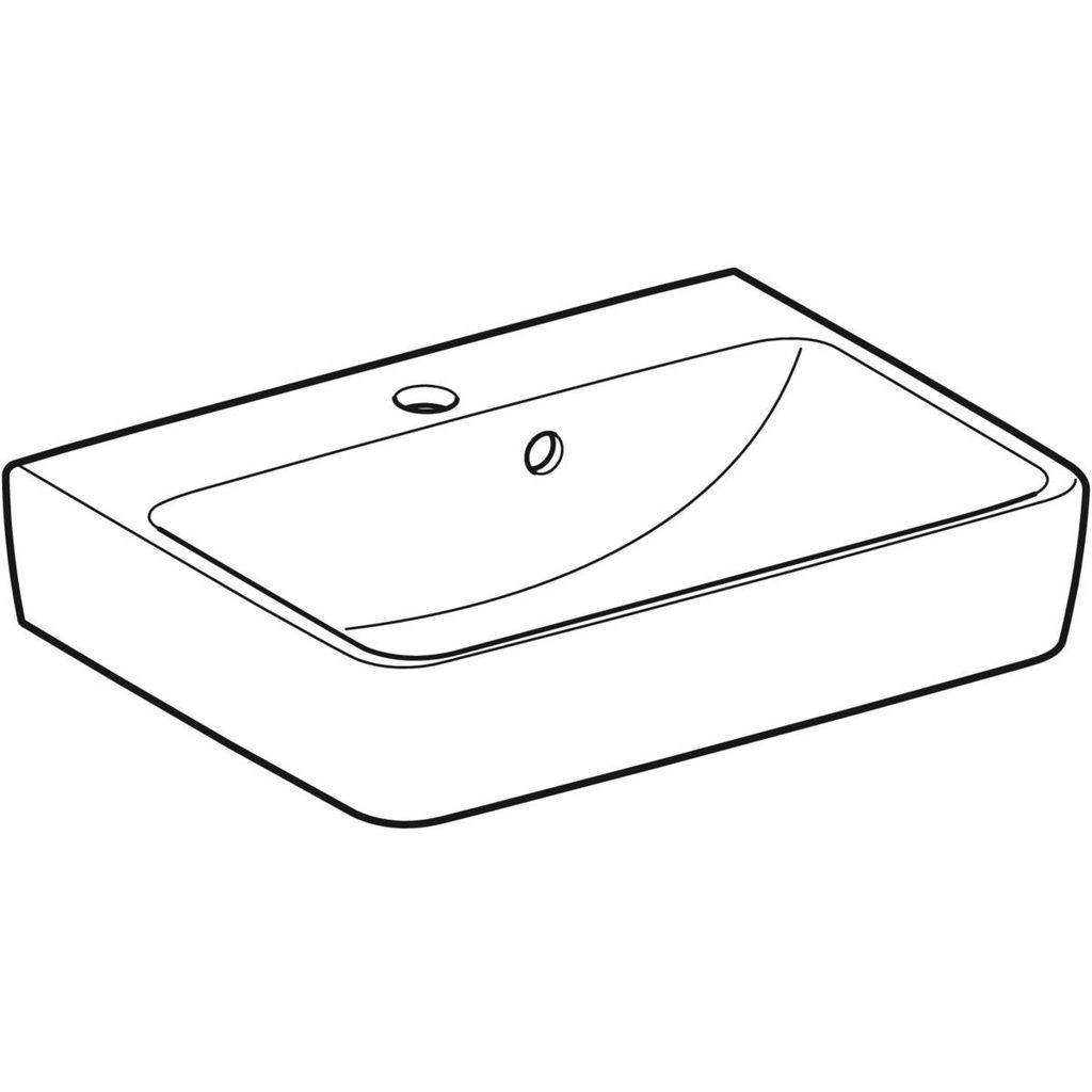 Renova Plan Handwaschbecken 50 x 38cm