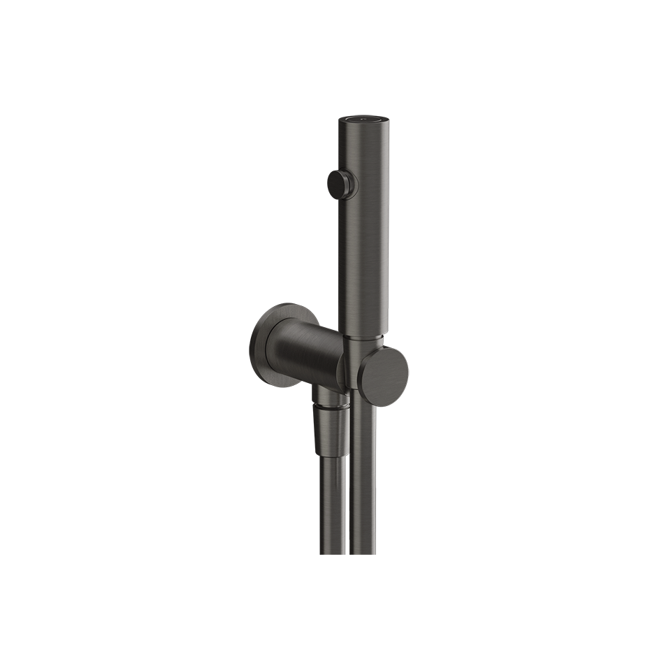 Gessi Anello WC-Reinigungs-Brause Metall schwarz gebürstet