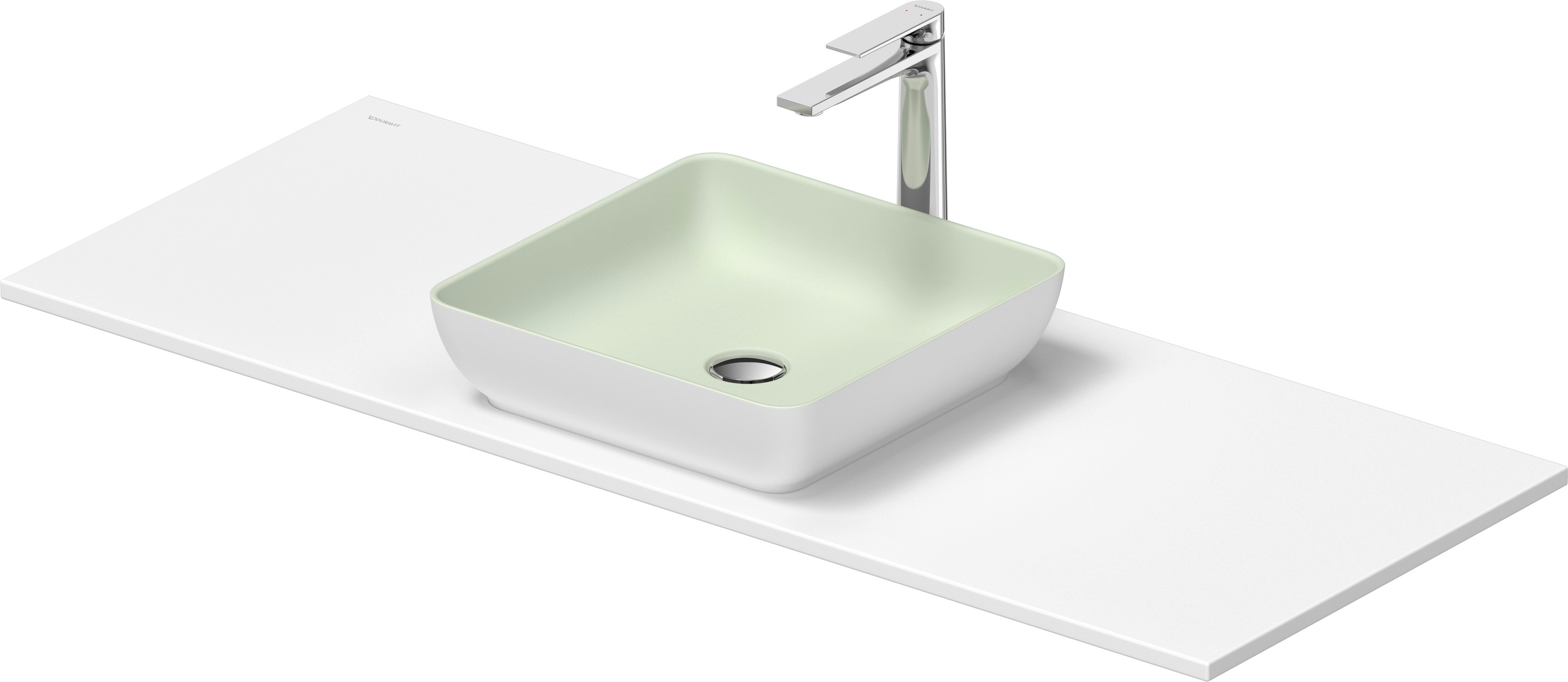 Duravit Sivida Waschtisch mit Konsole 1280 x 123 x 500mm