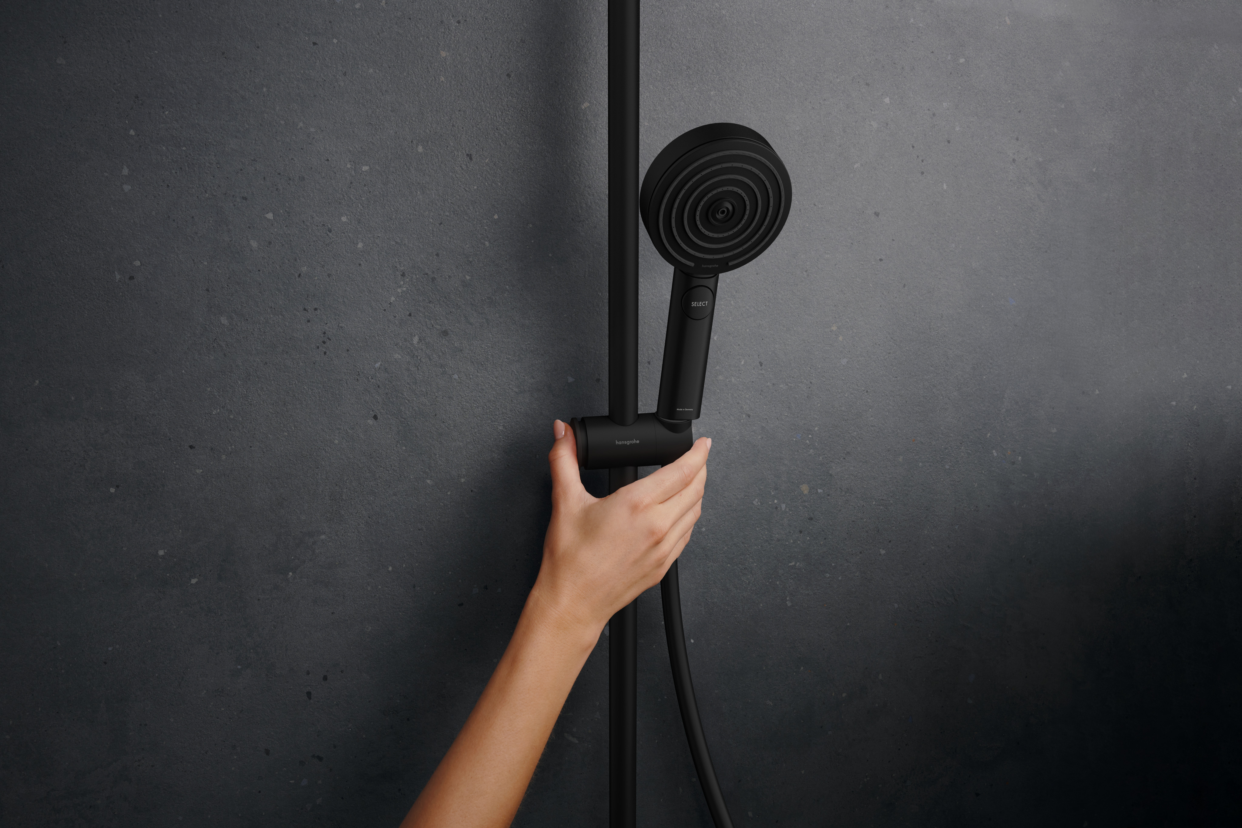Pulsify S Puro Showerpipe 260 1jet EcoSmart mit  Ecostat Fine und Handbrause 3jet Chrom