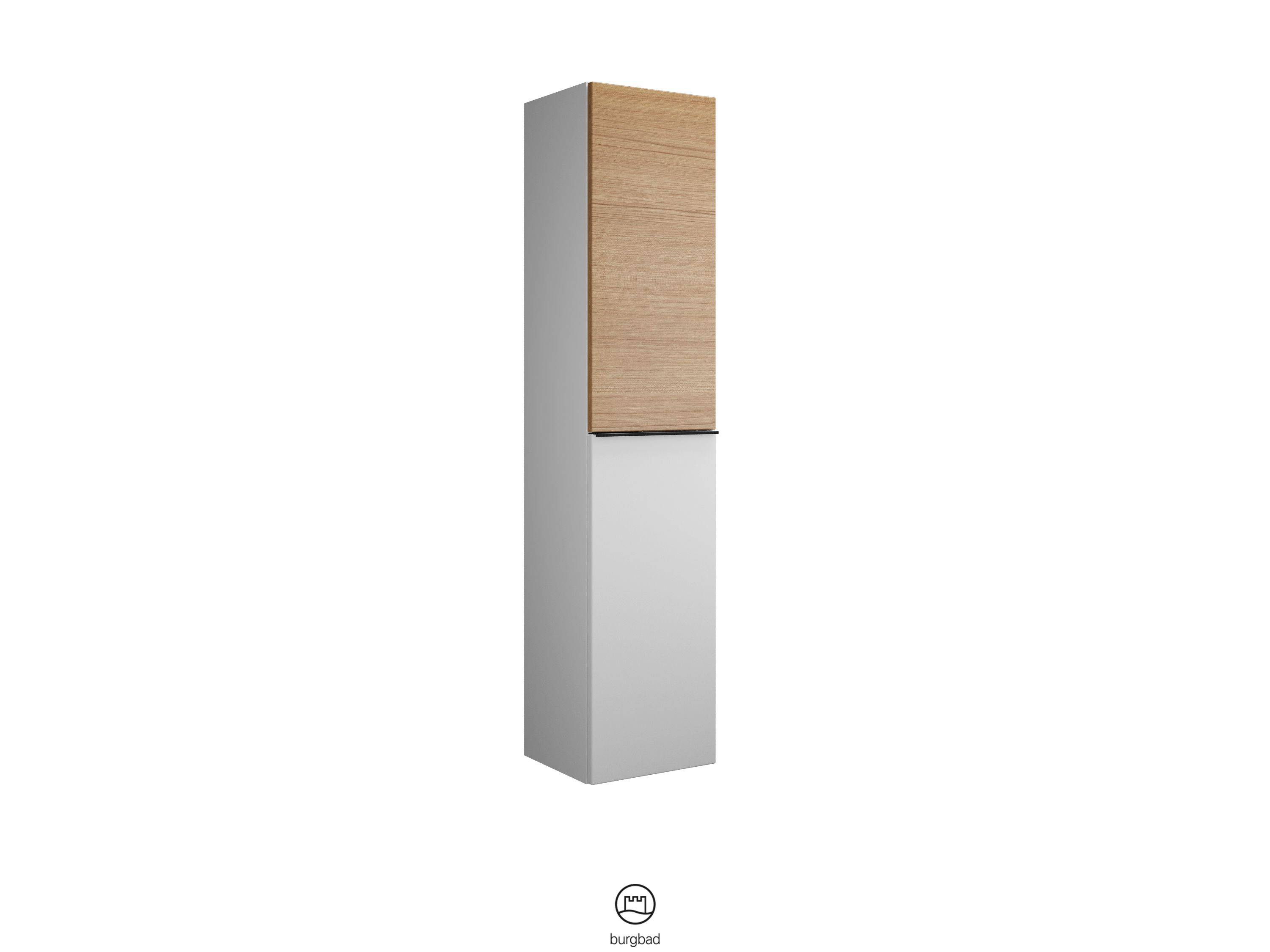 burgbad Fiumo Hochschrank 1600x350x320 Weiß Matt