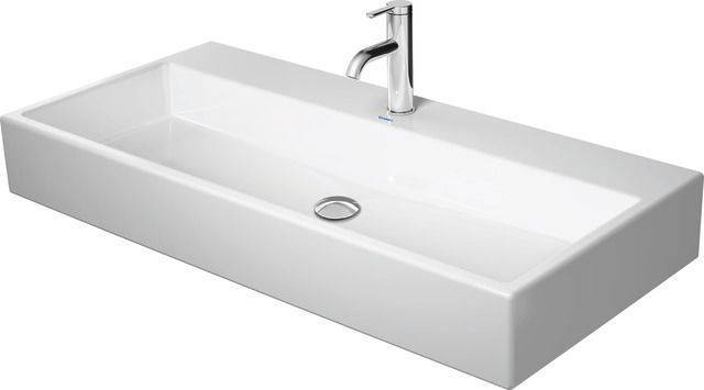 Vero Air Möbelwaschtisch, 1000 x 470mm mit Hahnloch, ohne Überlauf
