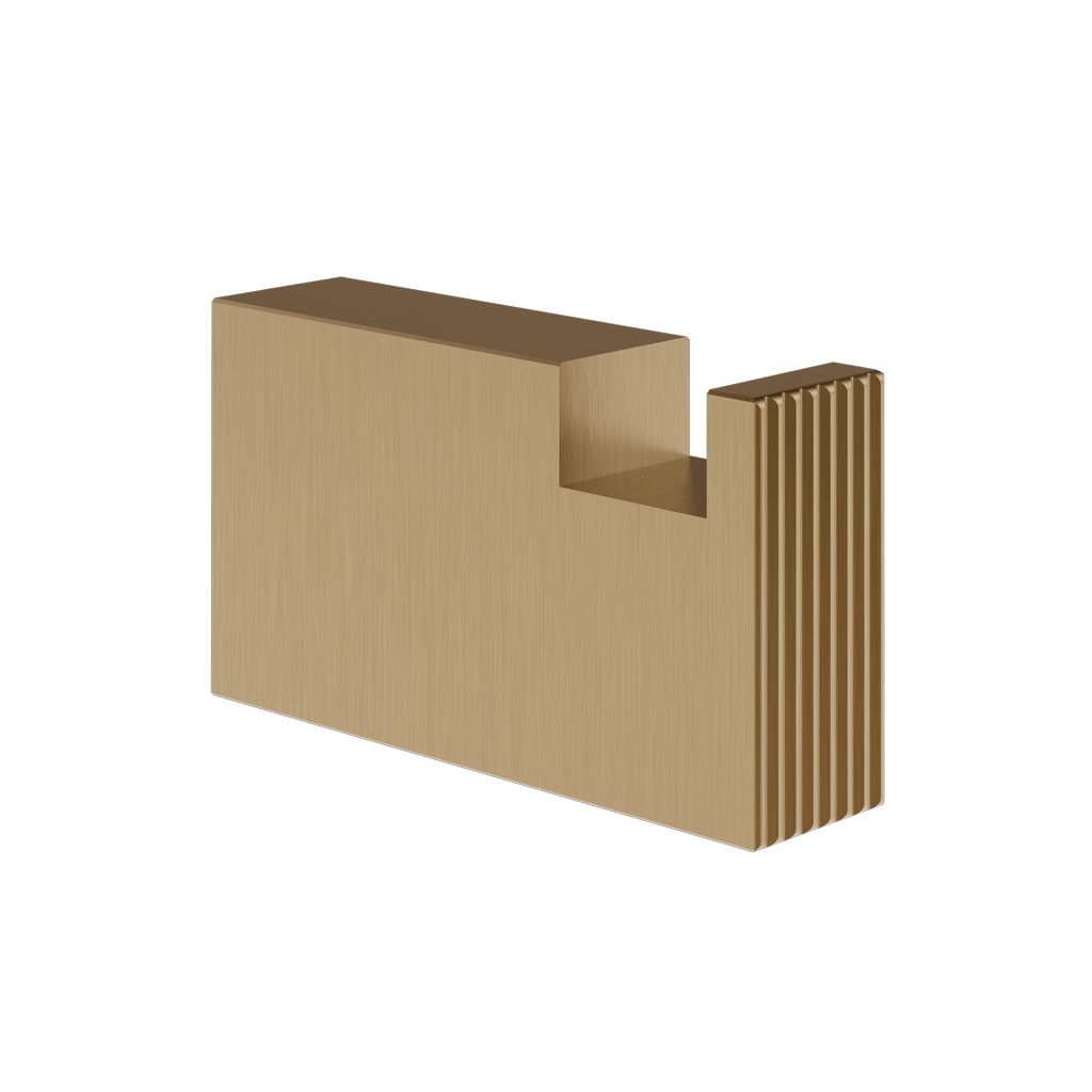 Gessi Inverso Rigato Bademantelhaken Deep bronze gebürstet PVD