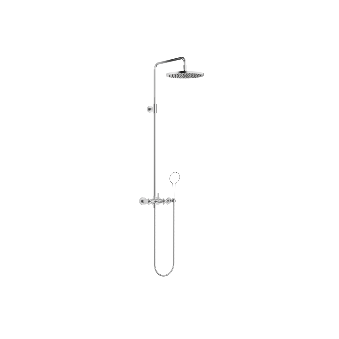 TARA Shower Pipe mit Brausebatterie ohne Handbrause