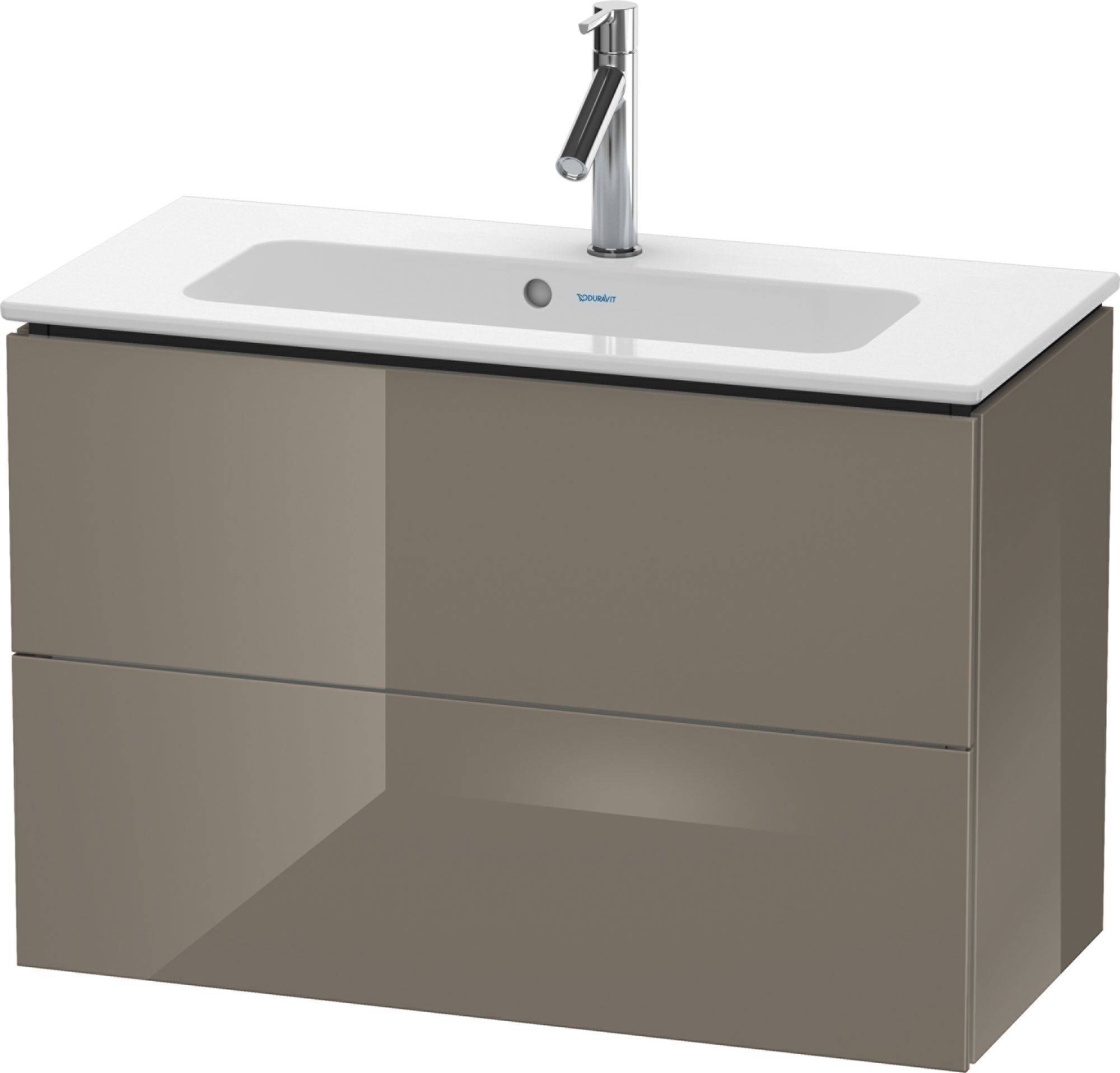 Duravit L-Cube Waschtischunterbau wandhängend Compact, für Me by Starck Waschtisch