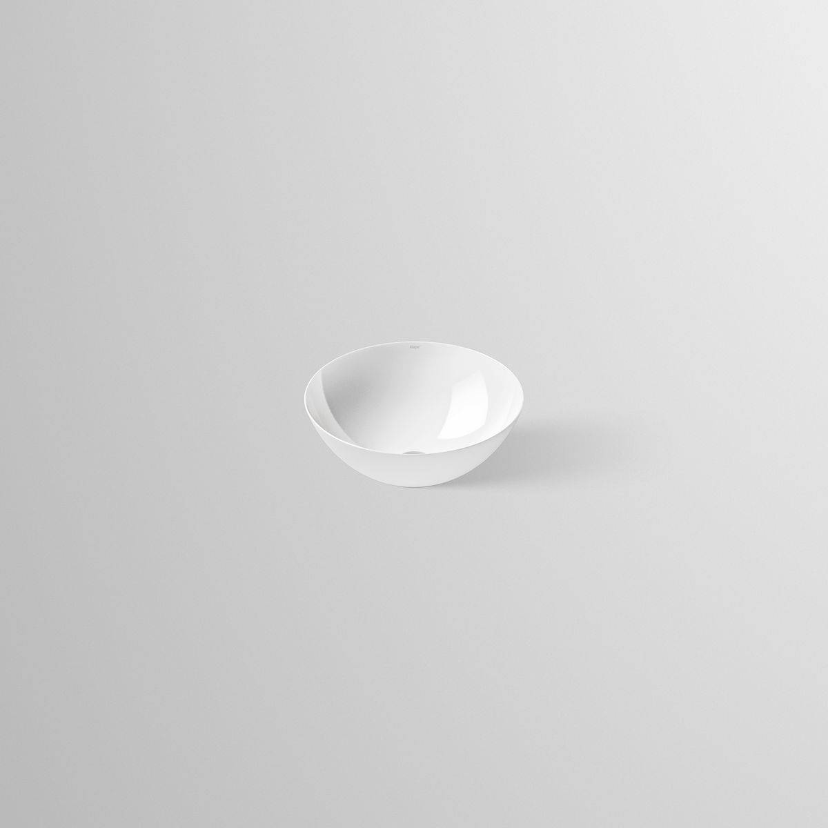SB.K360.GS Schalenbecken, 360mm,  ohne Hahnloch, ohne Überlauf