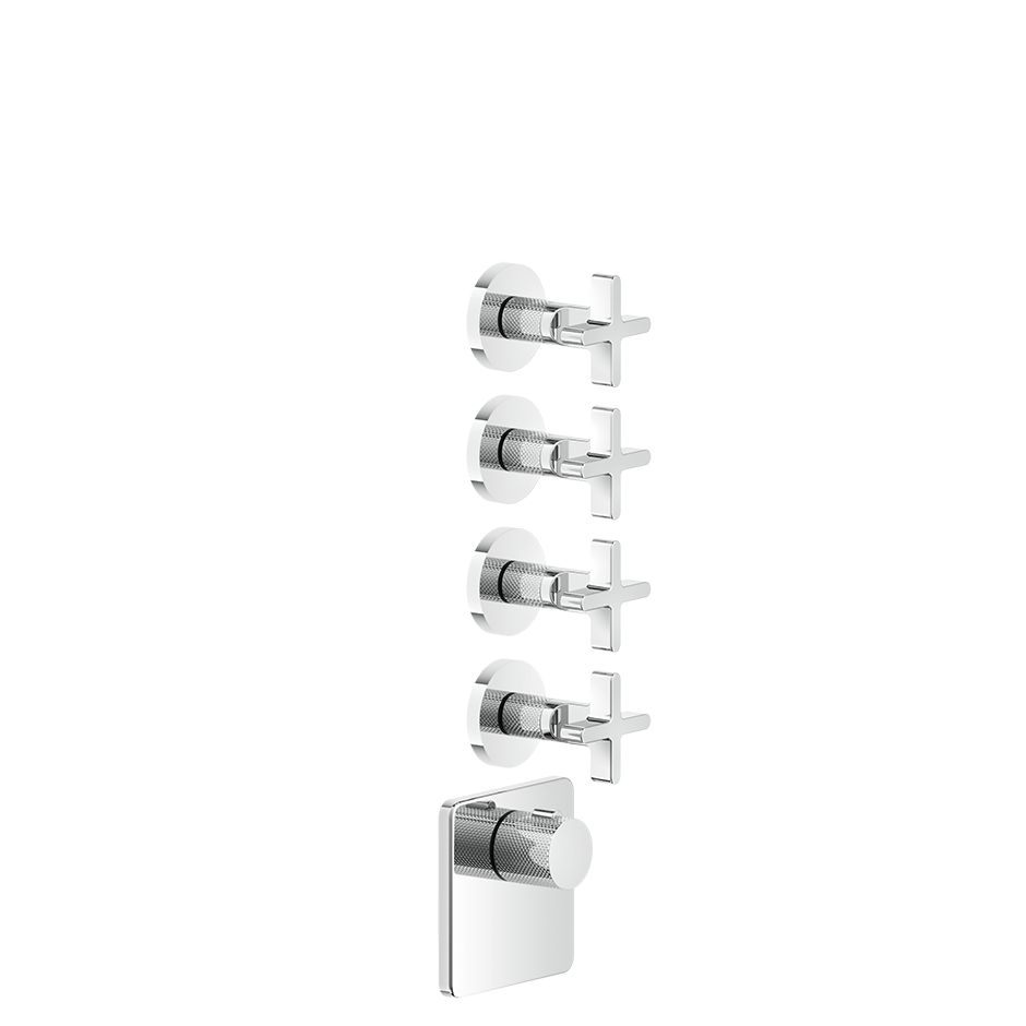 Gessi Inciso Hochleistungs-Thermostat mit 4 separaten Wegen