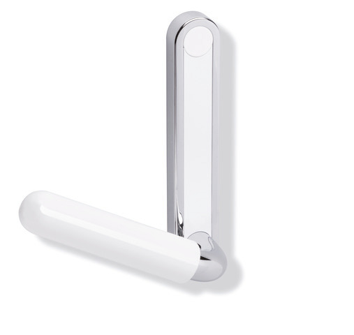 HEWI Serie 802 LifeSystem Haltegriff mit Schild White Edition