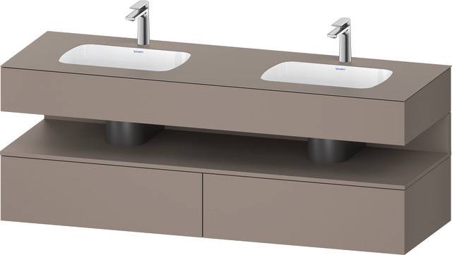 Duravit Collection One Einbauwaschtisch mit Unterbau 1600mm