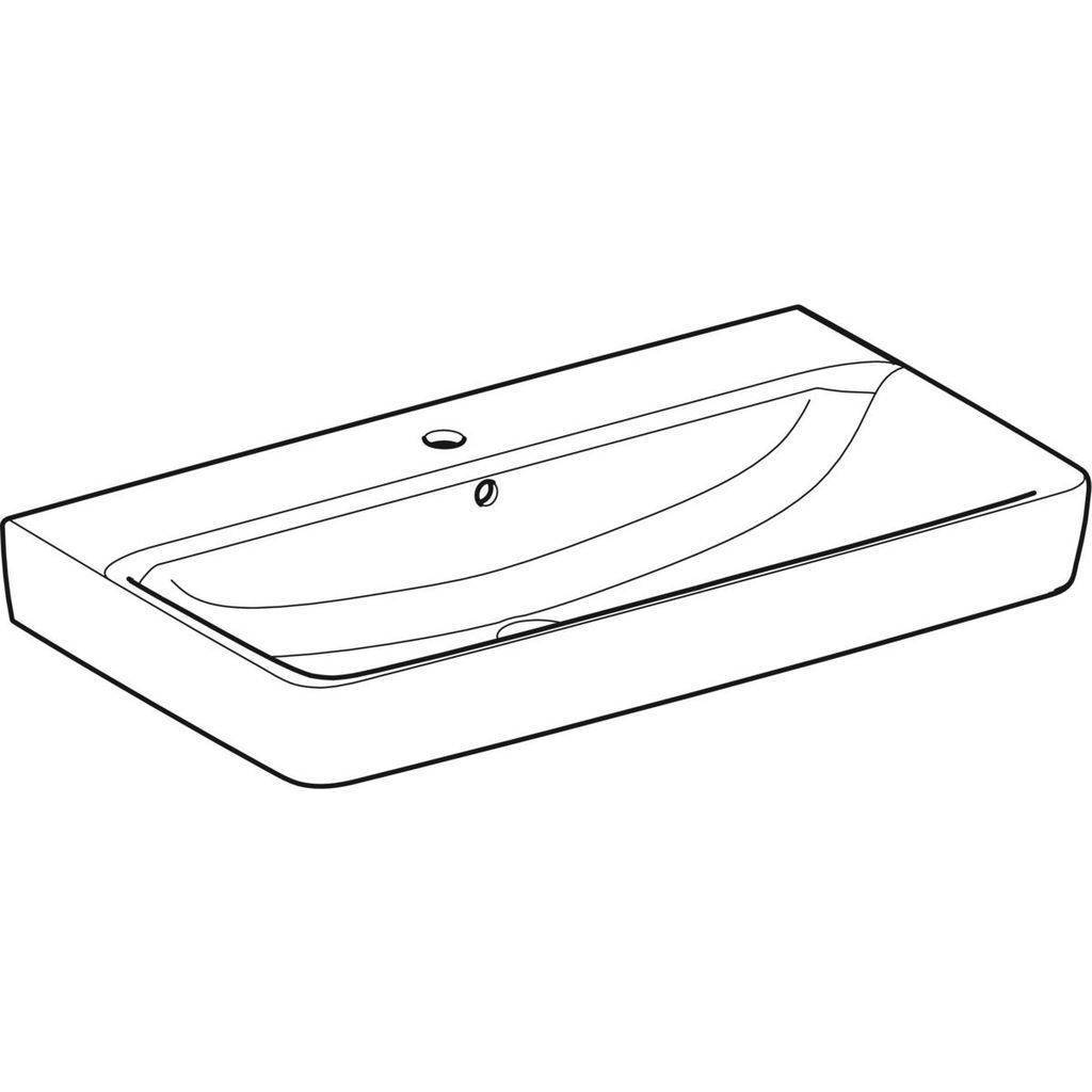 Renova Plan countertop washbasin 85cm
