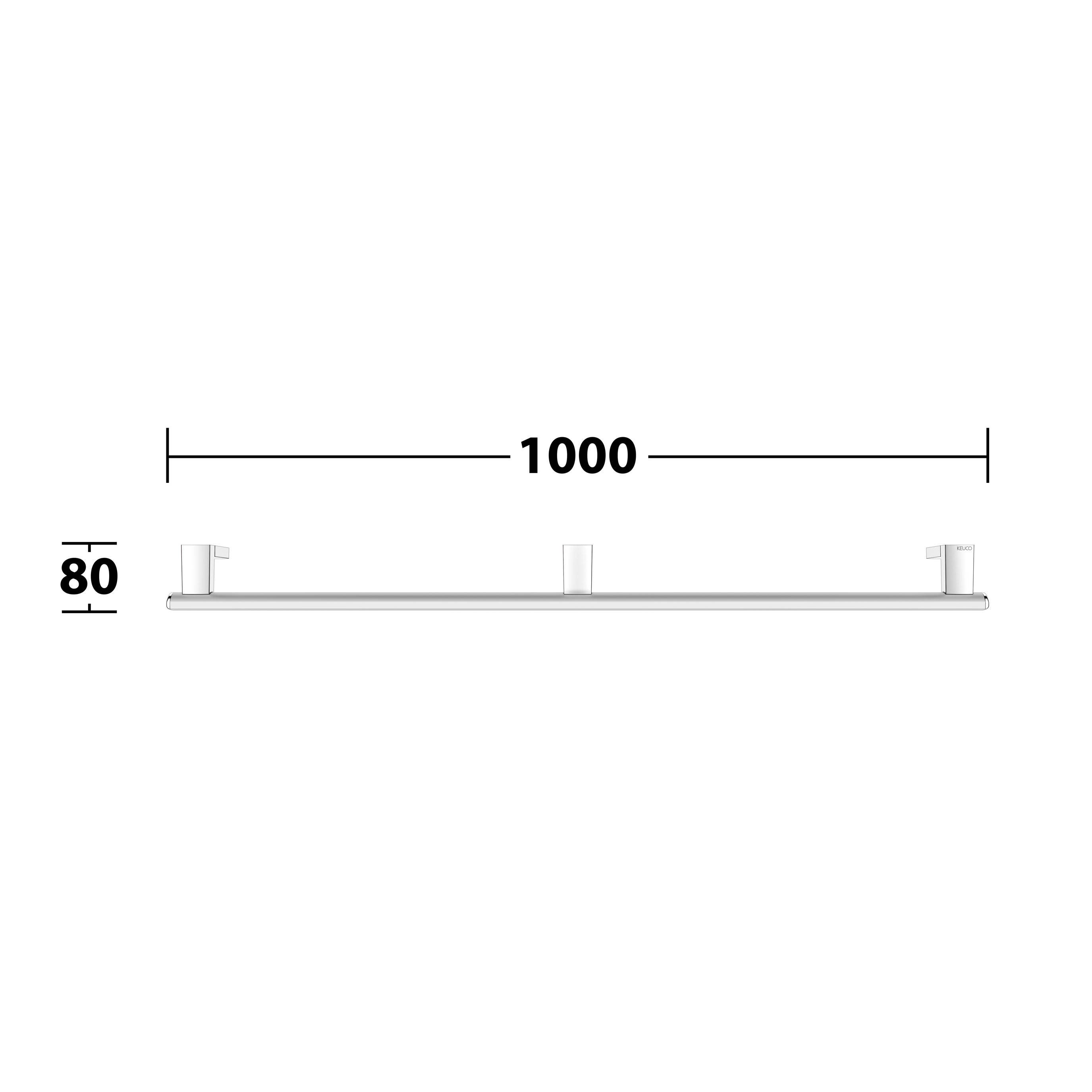 AXESS Haltegriff aus Metall 1000mm