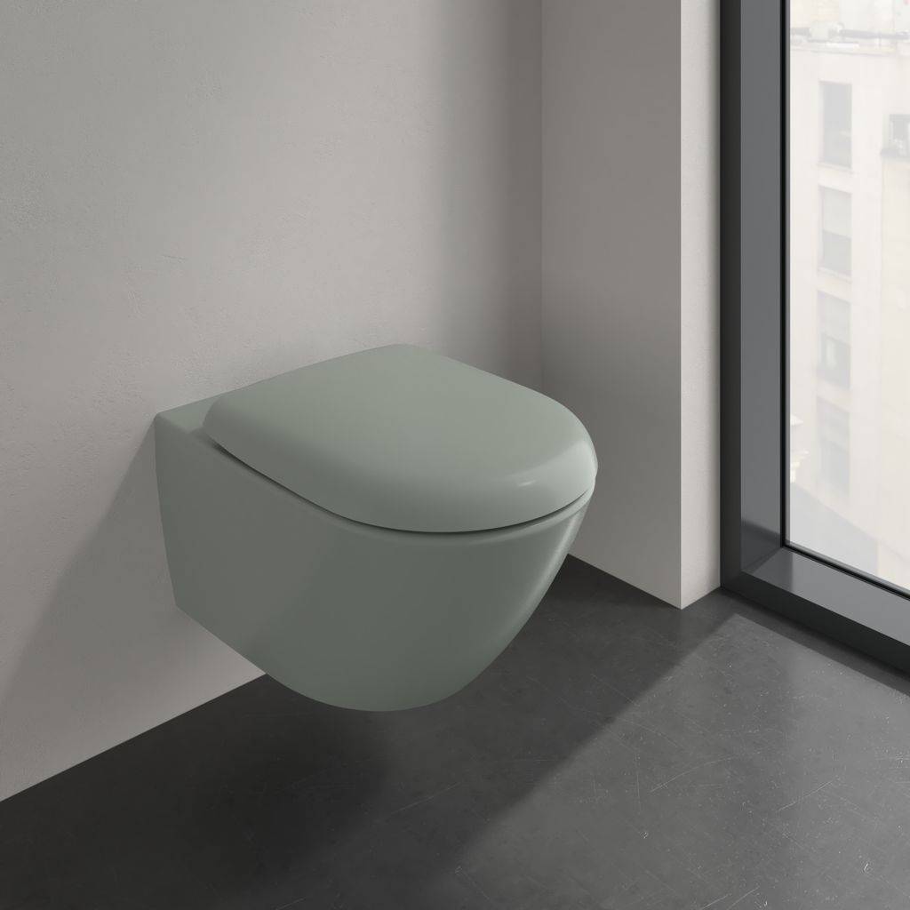 Antao Tiefspül-WC spülrandlos Morning Green CeramicPlus