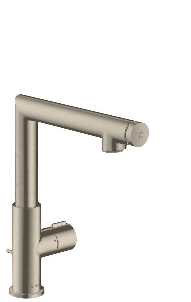 Axor Uno Select Waschtischmischer 220 mit Zugstangen Ablaufgarnitur