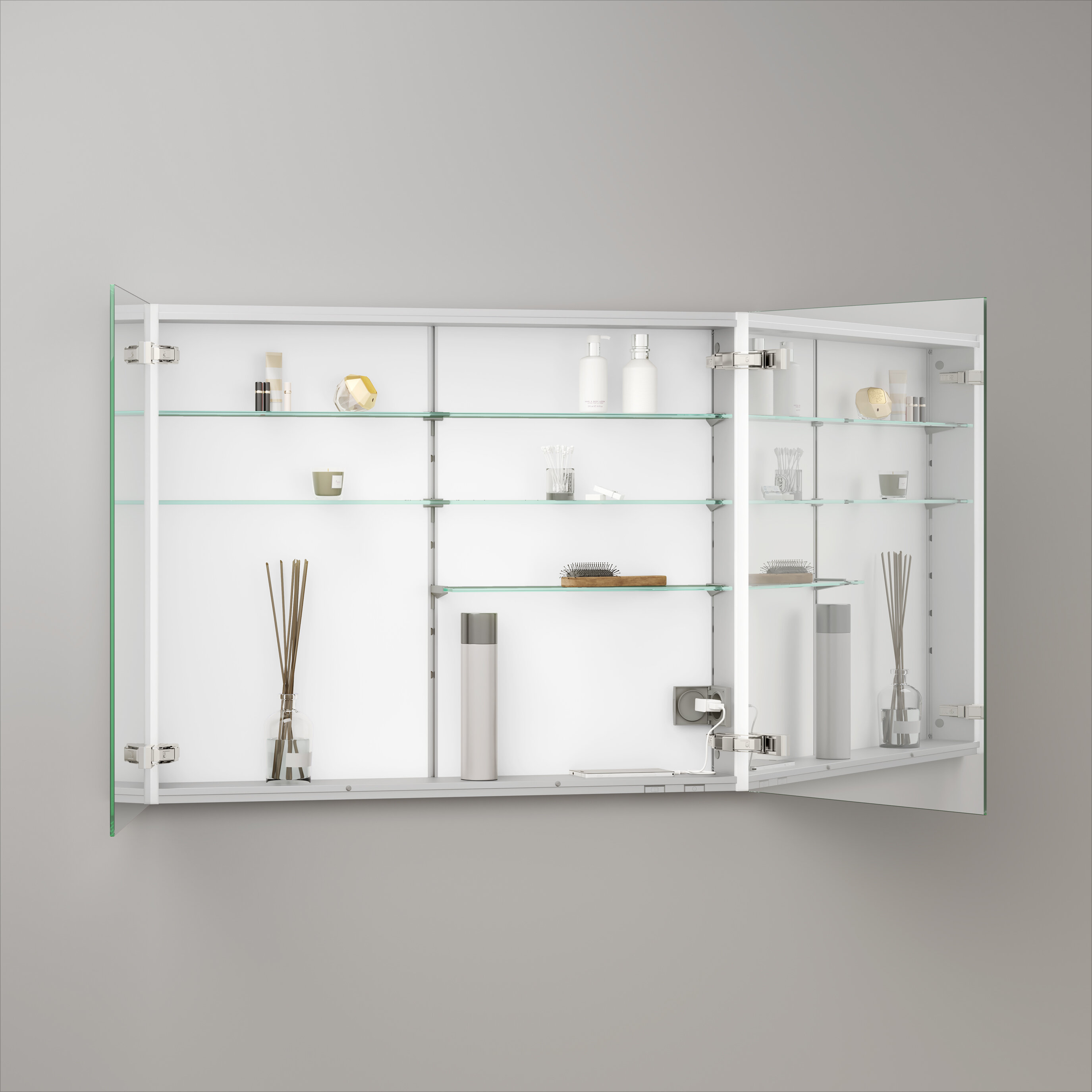 311201450089_05 Royal ALVEUM LED Einbau-Spiegelschrank 100cm