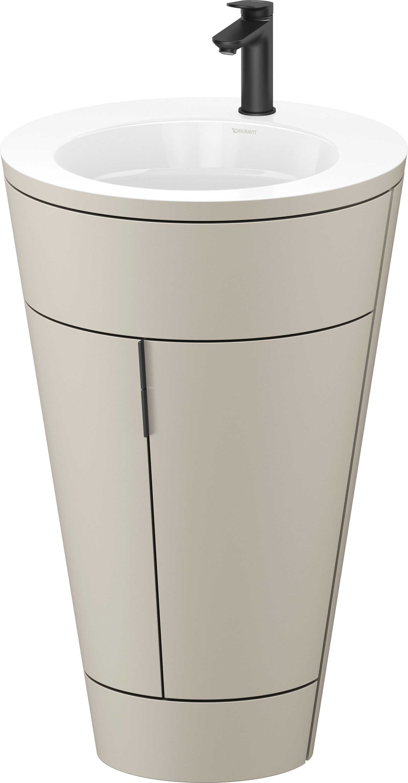 Duravit Starck 1 c-bonded Waschtischset bodenstehend