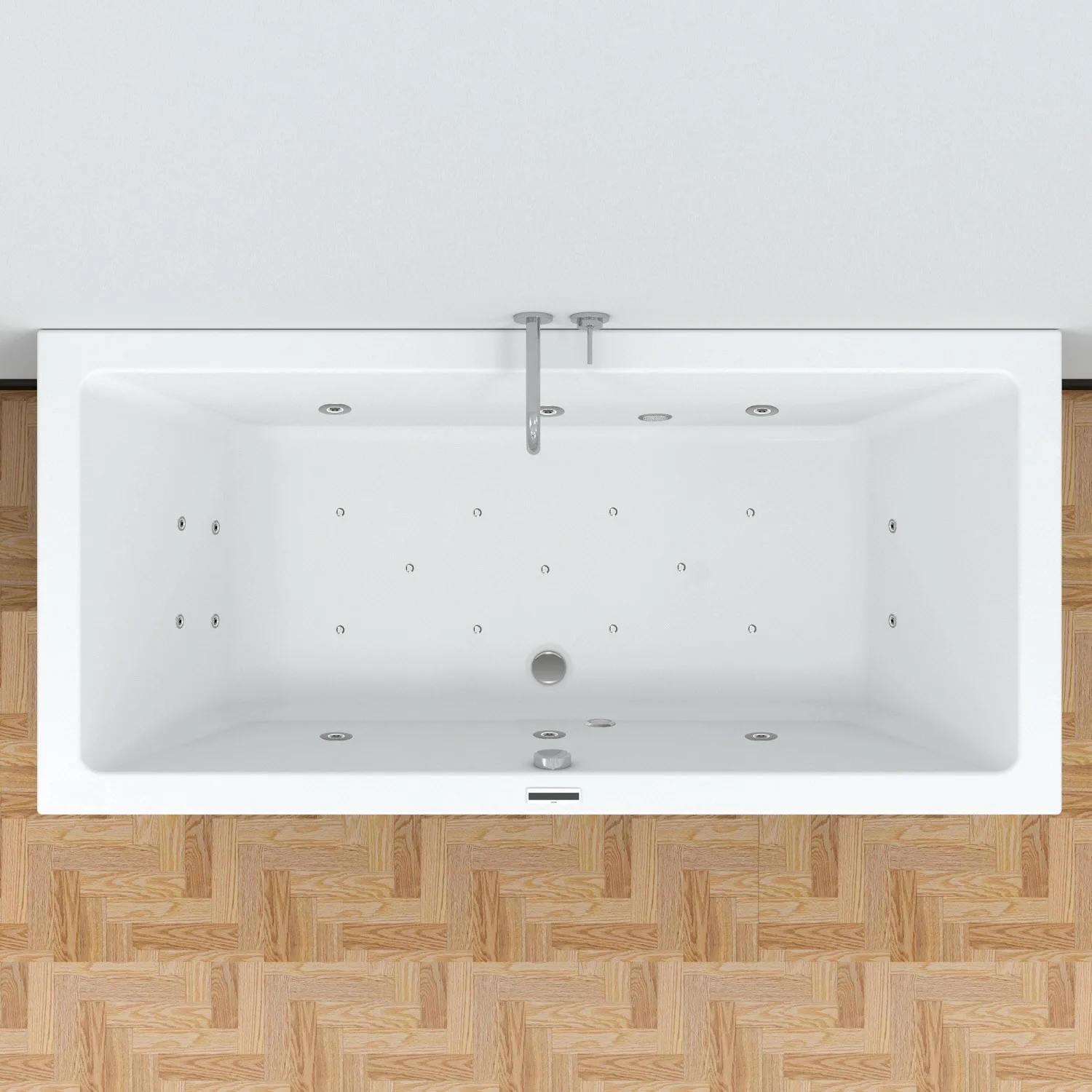 Lusso Easypool 3.1 Whirlwanne 180 x 80cm, Touchbedienung