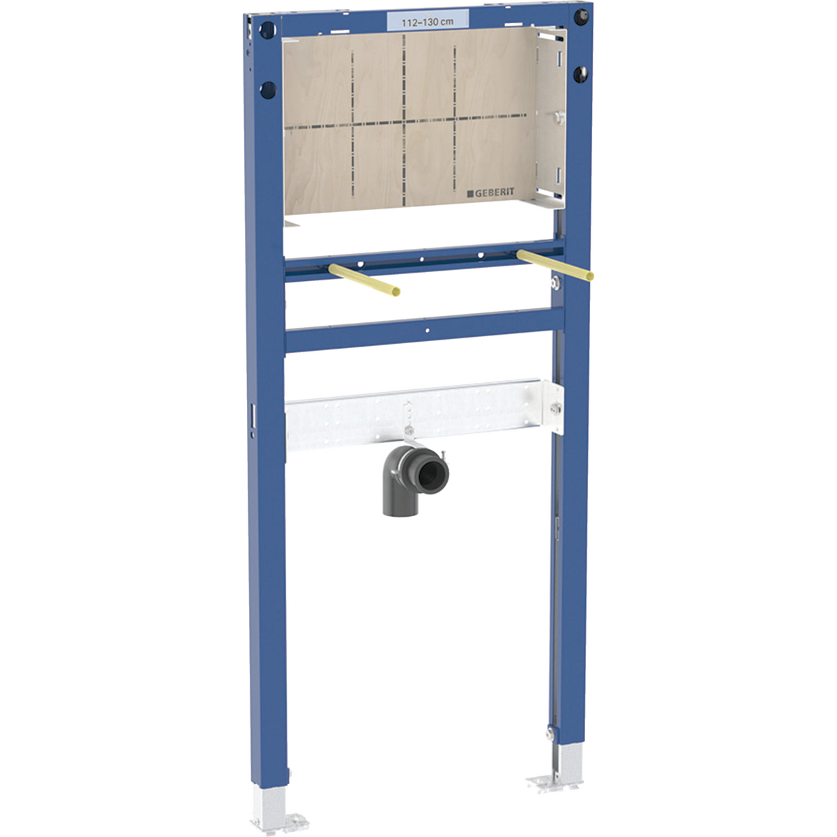 Duofix Vorwand-Element für Waschtisch,  112-130 cm Wandarmatur Unterputz