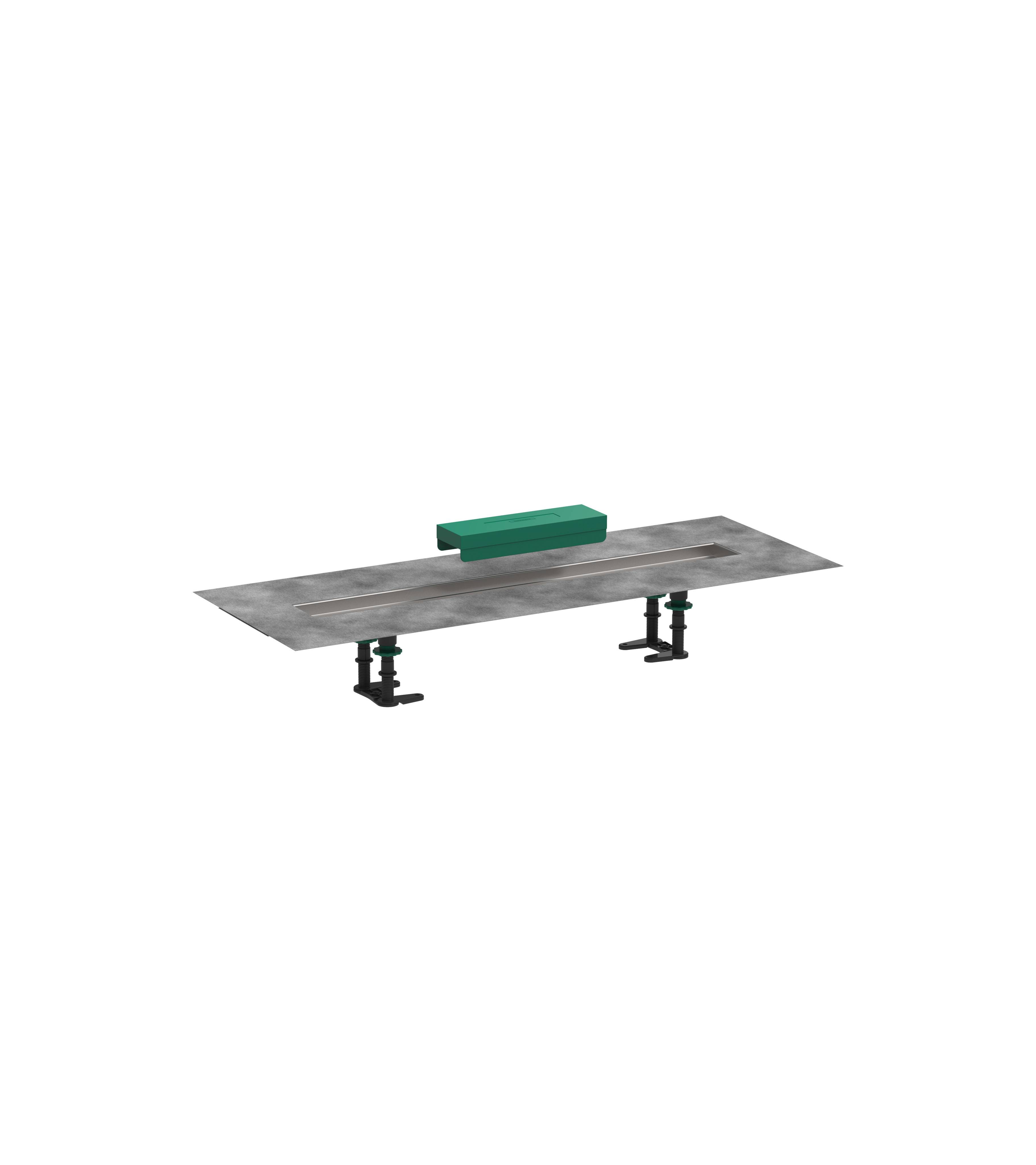 RainDrain uBox universal Installationsset 70cm für Duschrinnen