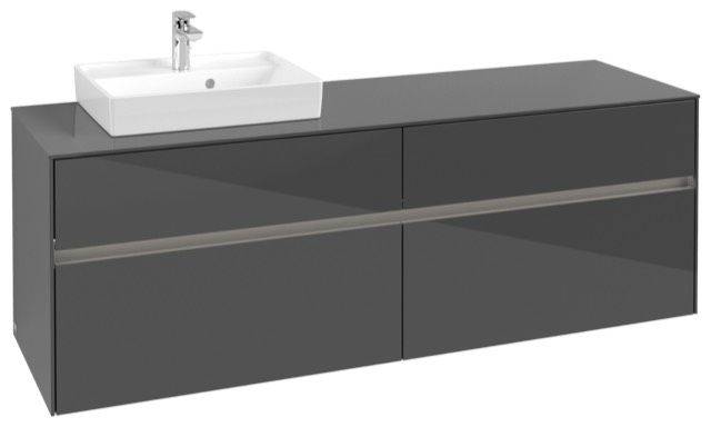 Villeroy & Boch Collaro Waschtischunterschrank 1600 x 548 x 500mm, mit LED Beleuchtung