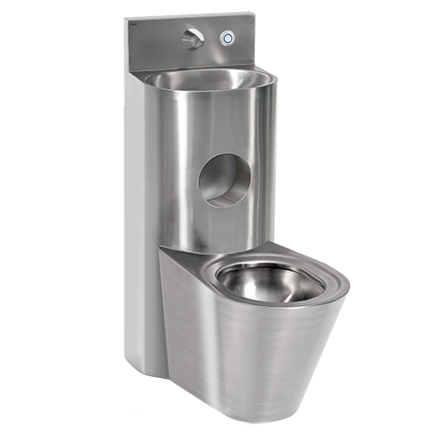 Heavy Dutc WC-washbasin combination WC center position