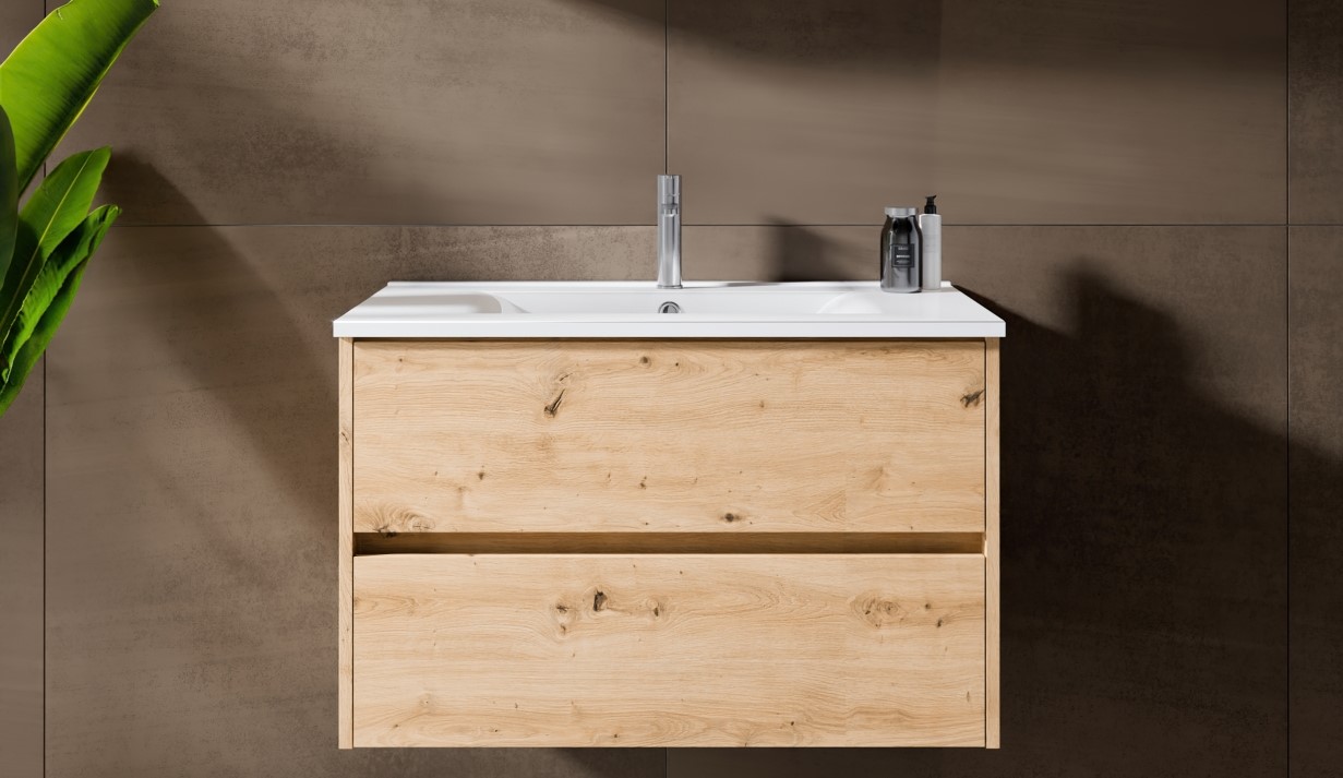Porto Waschtischunterschrank 80 x 45 x 52cm