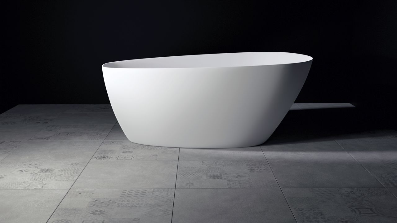 Toledo freistehende Badewanne