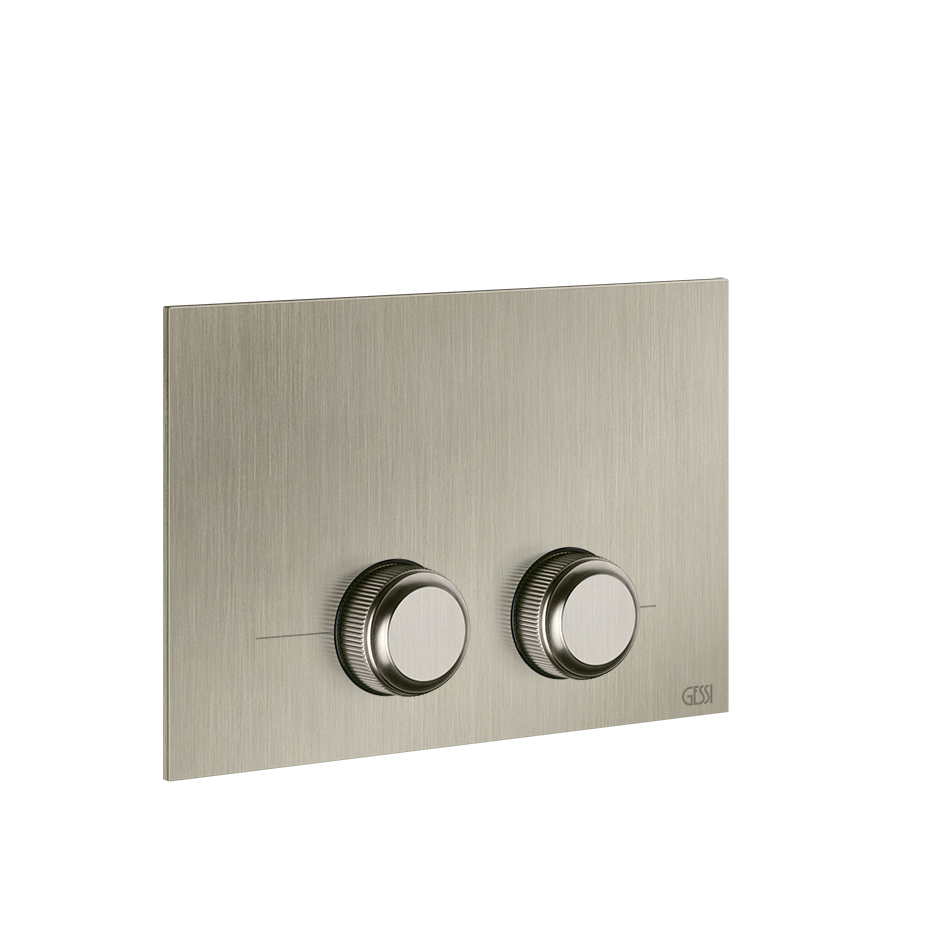 Gessi VENTI20 Betätigungsplatte Geberit Omega Finox Optik