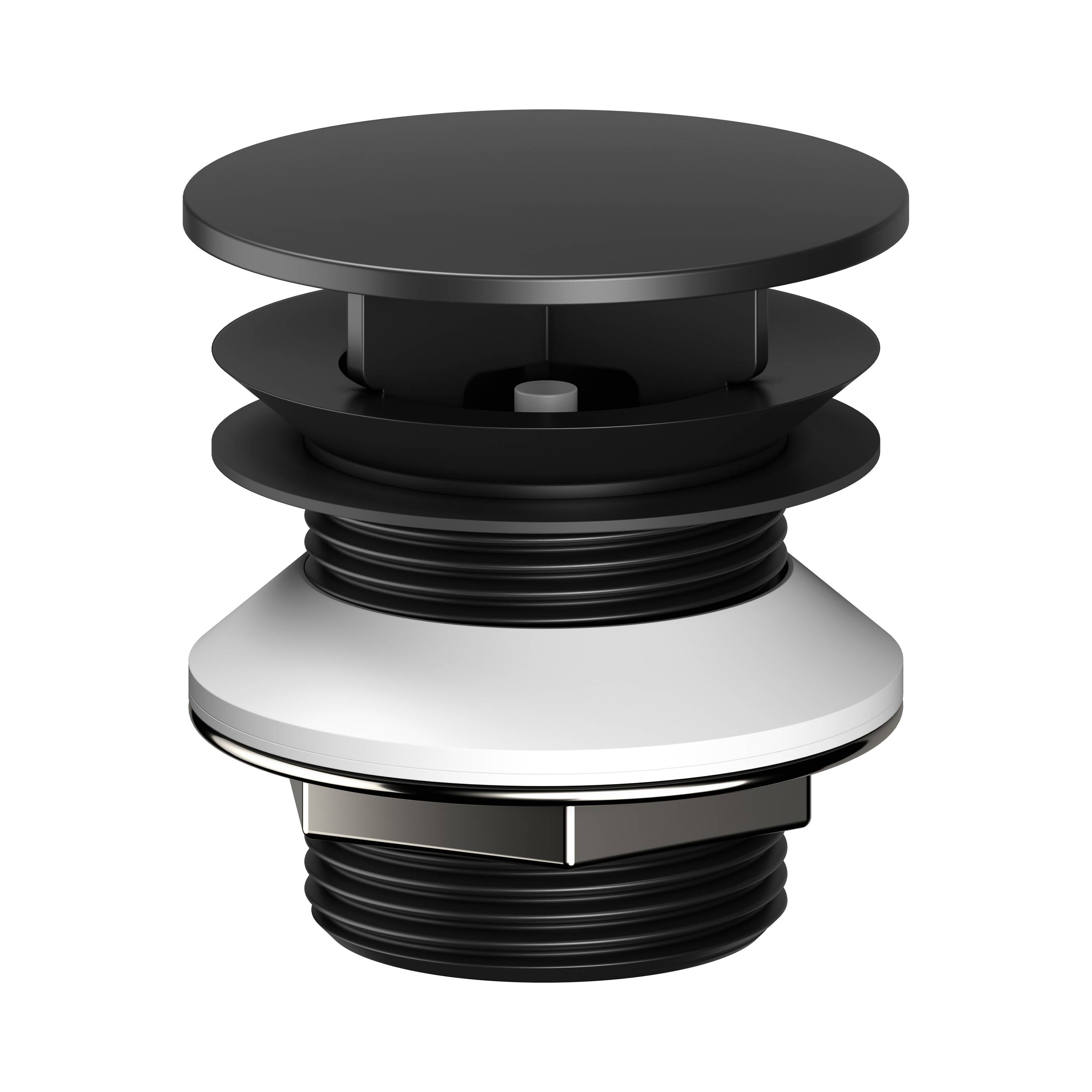 KEUCO Black Selection Schaftventil G 1 1/4 ohne Überlauf