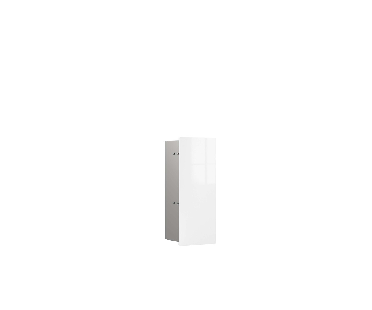 asis pure (Glasfront) WC-Modul Toilettenbürstengarnitur