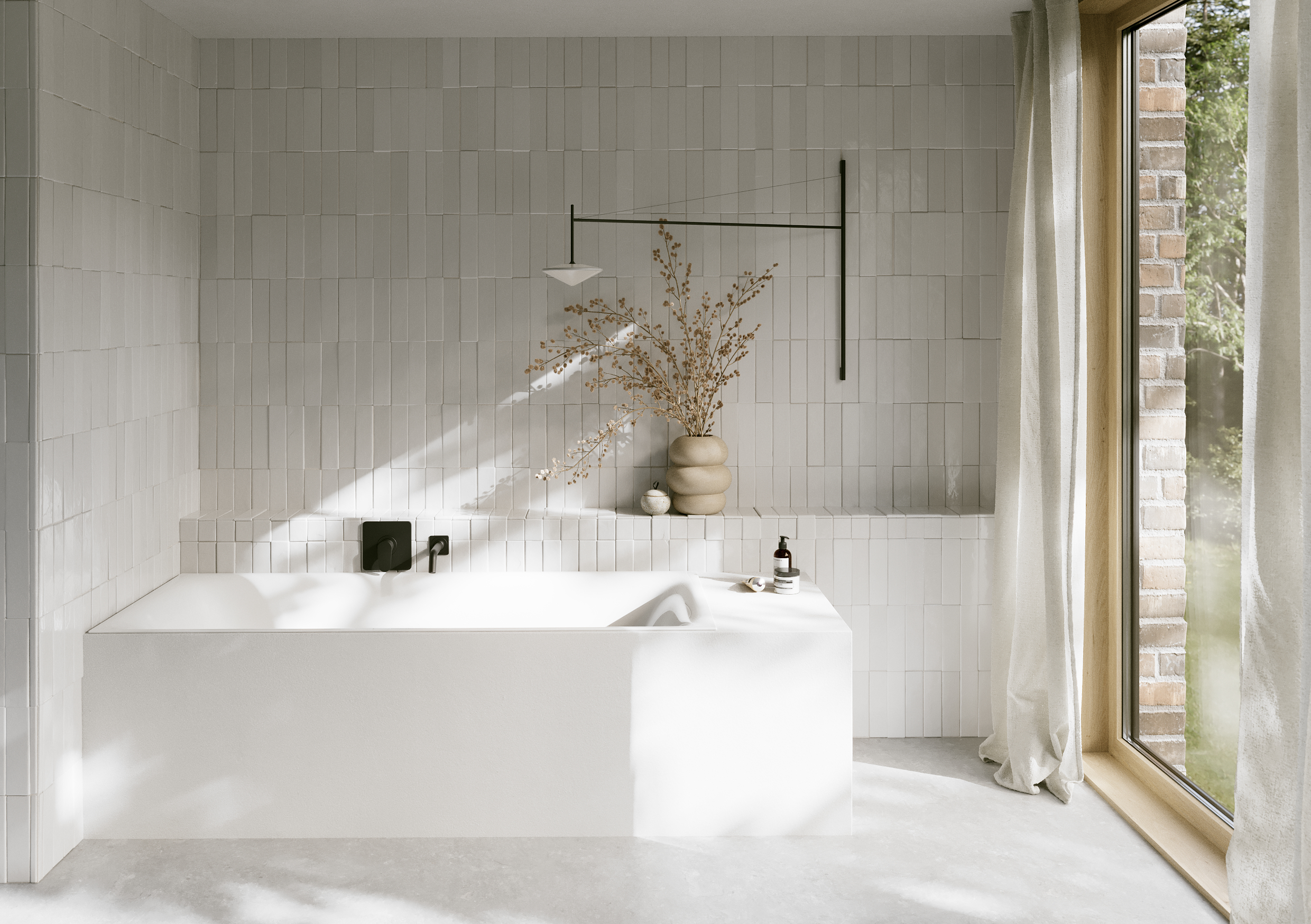 Lux Rechteck-Badewanne
