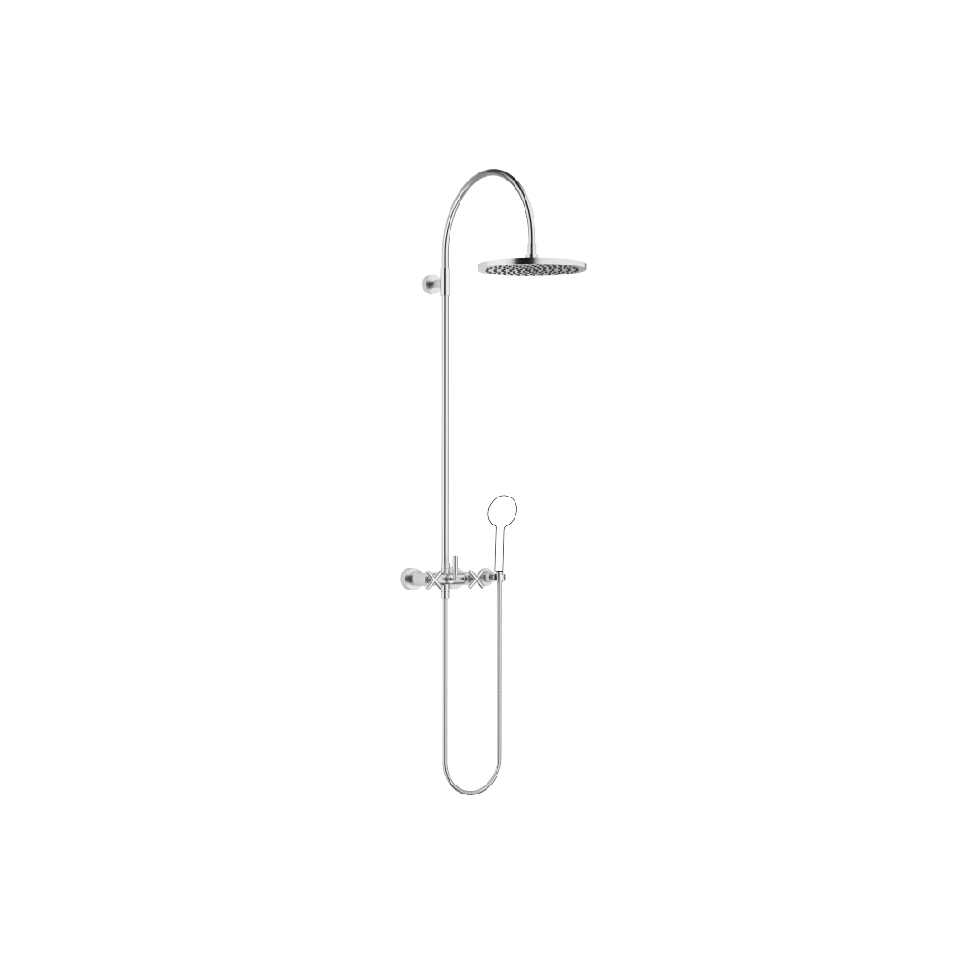 TARA Shower Pipe mit Brausebatterie ohne Handbrause