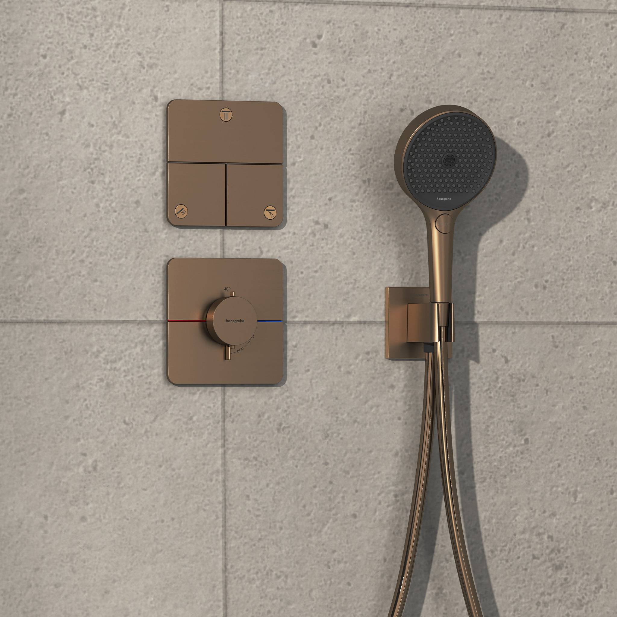 ShowerSelect Comfort Q Thermostat Unterputz