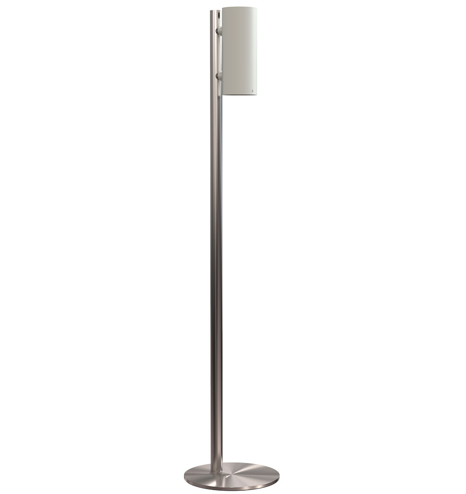 NOVA2 soap & disinfectant dispenser 1978 stainless steel brushed