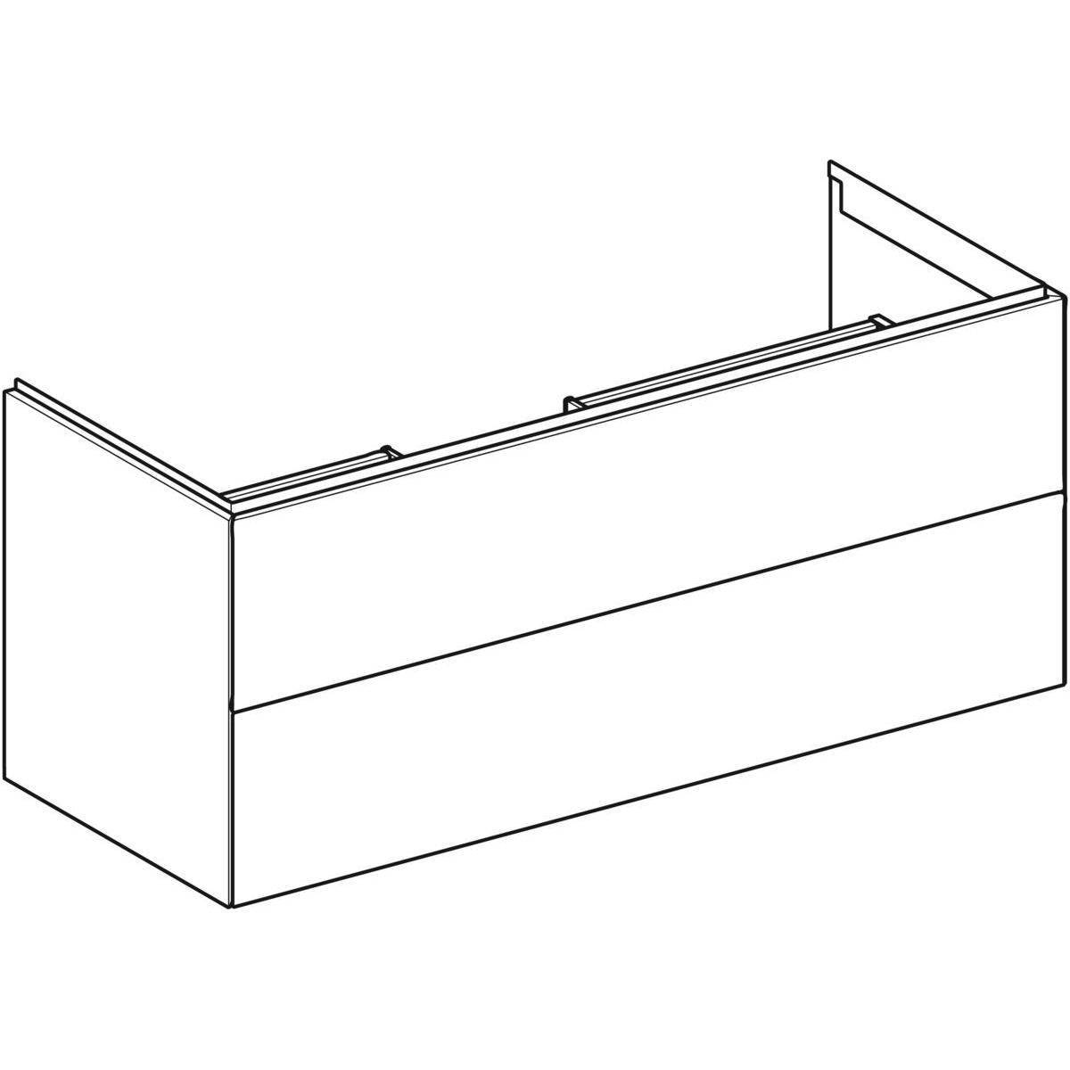 505265001_01 ONE Unterschrank für Waschtisch, 2 Auszüge, 120cm