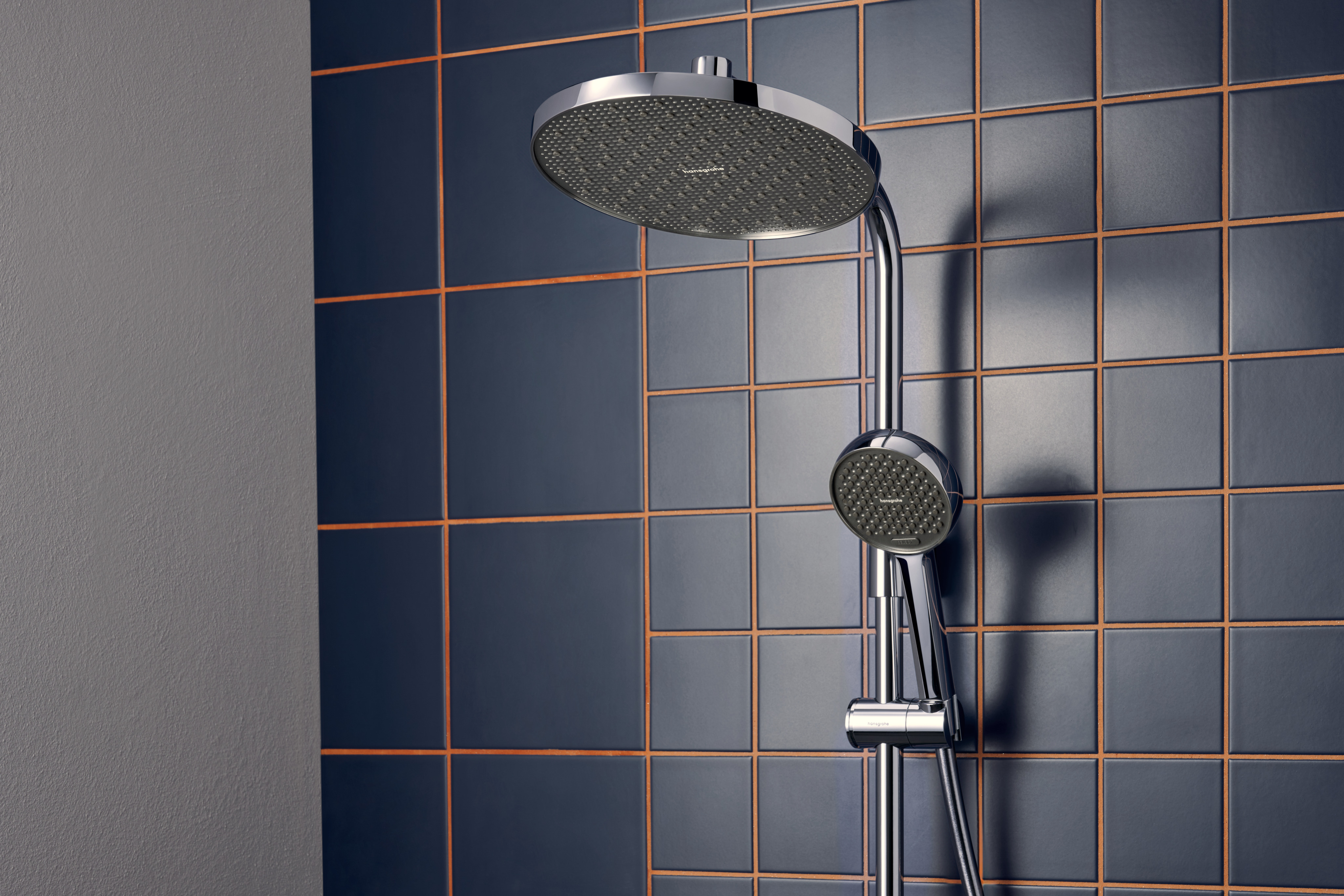 Activera S shower system 240 1 spray type water-saving with bath thermostat Ecostat Fine