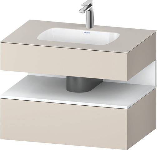 Duravit Collection One Einbauwaschtisch mit Unterbau 800mm